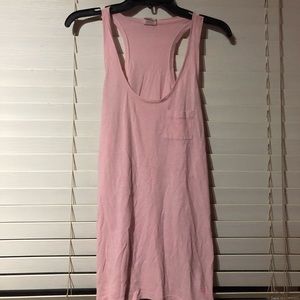 Pink tank top